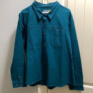 Women’s Flannel Button Down down shirt